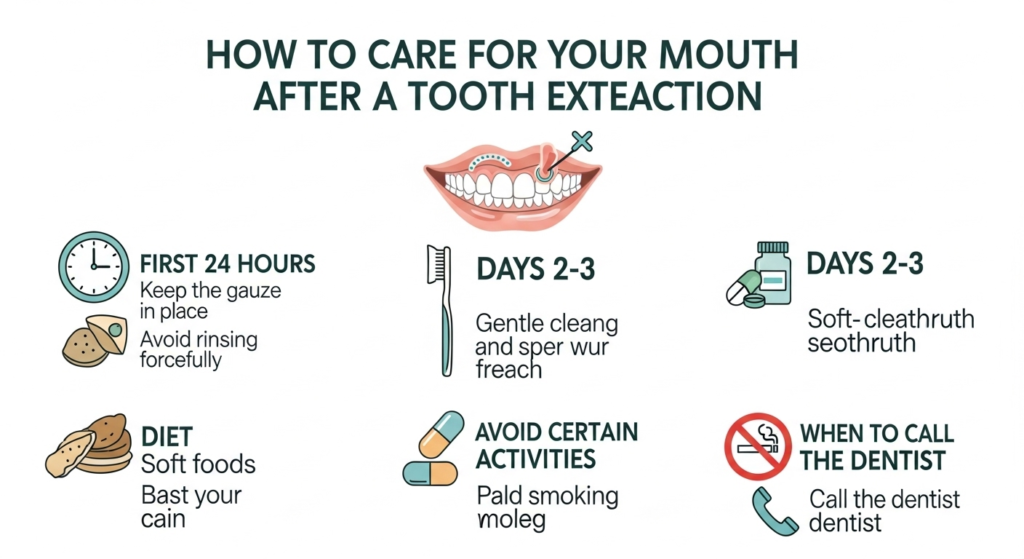 How to Care for Your Mouth After a Tooth Extraction