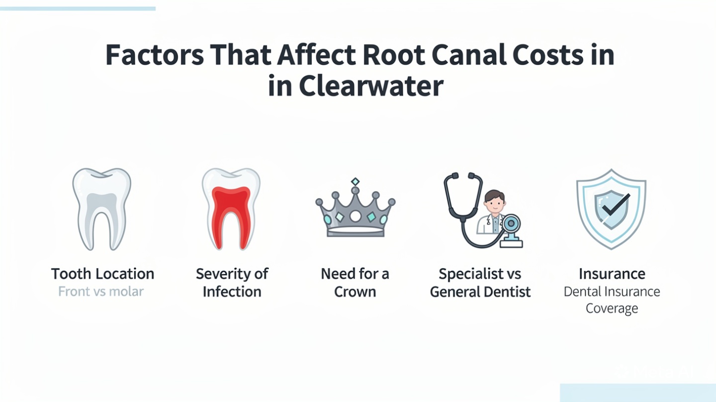 Factors That Affect Root Canal Costs in Clearwater